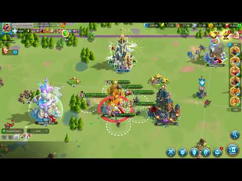 BABA TC ATATURK - SWARMING ENEMY CITIES - Rise of Kingdoms