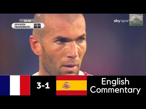 France 3 1 Spain 2006 Classic Match All goals & Highlights FHD 1080P