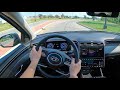 2022 Hyundai Tucson Hybrid Limited AWD POV Test Drive Binaural Audio