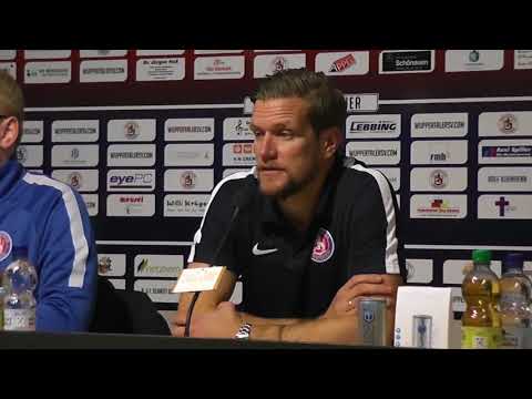 Uerdingerblock Wuppertaler SV - KFC Uerdingen Pressekonferenz