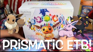 Prismatic Evolution ETB ✨