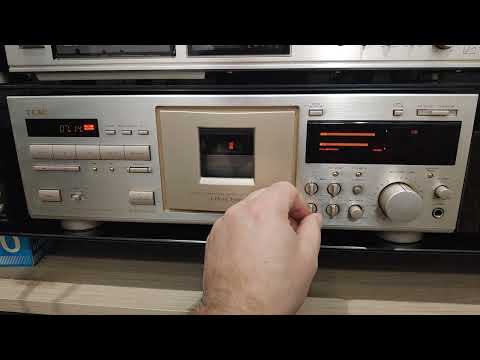 Teac V-7000  on Basf Chrome Maxima II calibration, recording