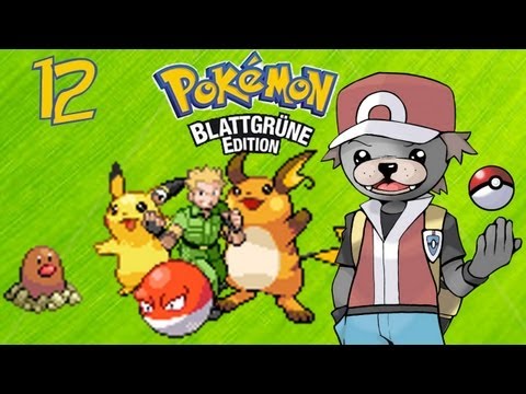 Let's Play Pokemon Blattgrün Part 12 - Kampf gegen Major Bob um den Donnerorden
