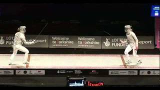 Olga Kharlan dominates Euros 2011
