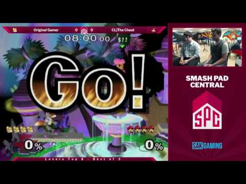 SPC47 Losers Top 8 - Original Gamer (Fox) vs CL|The Cheat (Luigi)