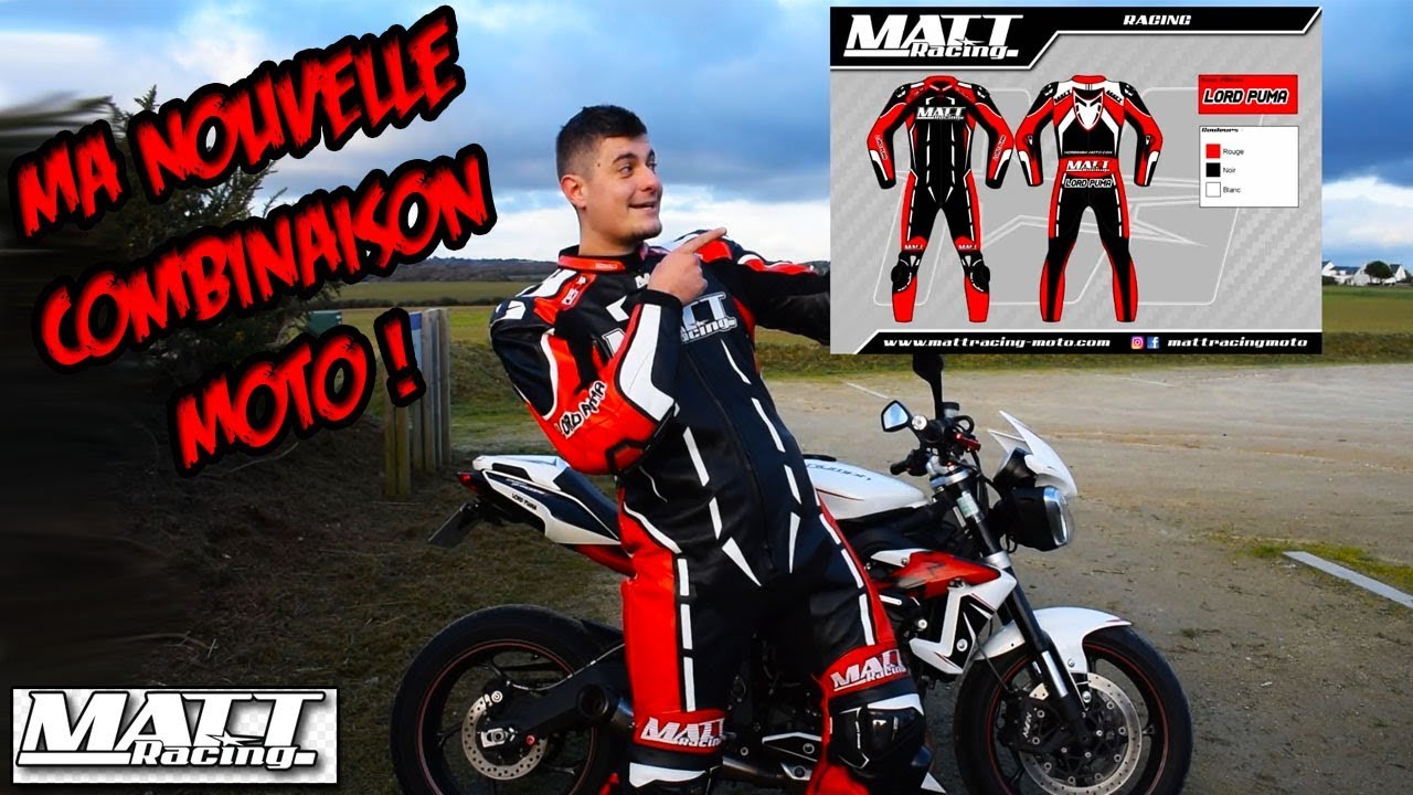 MA NOUVELLE COMBINAISON MOTO  ! 😍