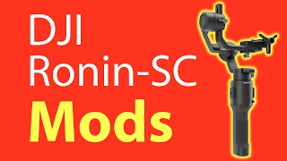DJI Ronin-SC Mods/Accessories - My RV Review & Event Gimbal Setup - HD