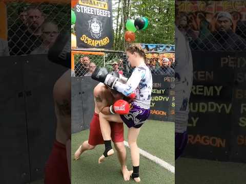 That couldn't feel good #liver #muaythai #streetbeefs #Gash