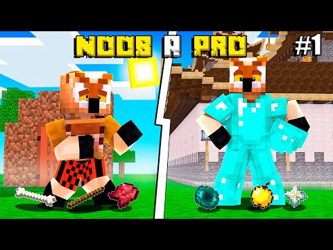 DE NOOB A PRO #1 en MINECRAFT LA SERIE | FARGAN