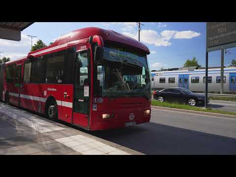 Sweden, Stockholm, Tumba Train / Bus Station