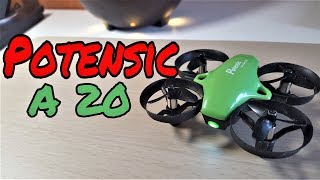 POTENSIC A20 - Drone vs Cane!