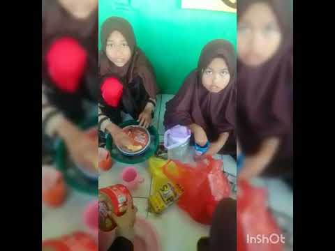 membuat ice cream tanpa frizer kelas 4 A SDS Al Ikhlas Konggo