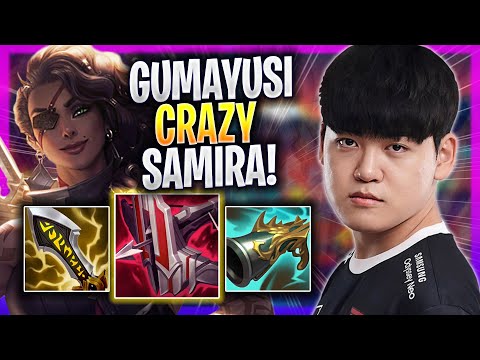 GUMAYUSI CRAZY GAME WITH SAMIRA! - T1 Gumayusi Plays Samira ADC vs Xayah! | Season 2023