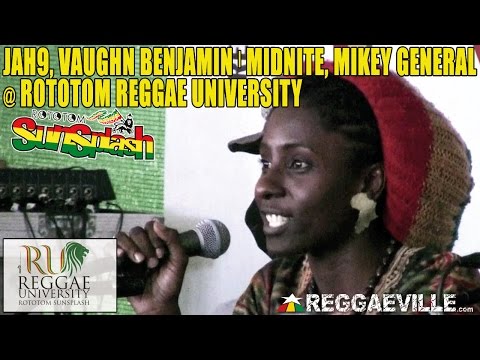 Jah9 & Vaughn Benjamin | Midnite @ Rototom Reggae University | Rasta Music as Rasta Livity 8/20/2014