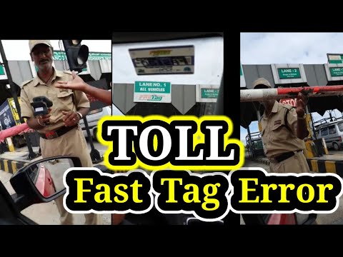 Toll Fast Tag Error