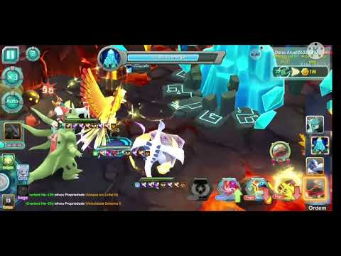 TIME VOADOR QUEBRANDO CRISTAL COM 6K DE POWE 😱😱😱😱POKEMON ORIGEM FADAS!!