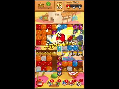 Angry Birds Blast Level 523 - NO BOOSTERS 🎈🐦🎈🐦