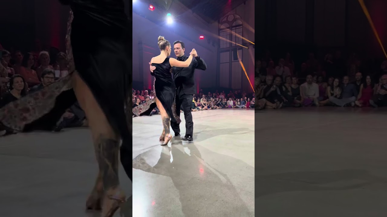 Video thumbnail for Leandro Oliver & Mariana Montes dance 1 - Torino Tango Festival 2025