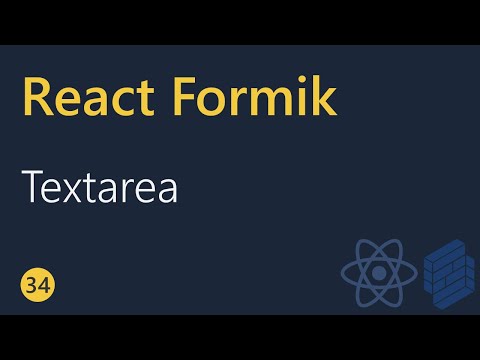 React Formik Tutorial 34 Textarea