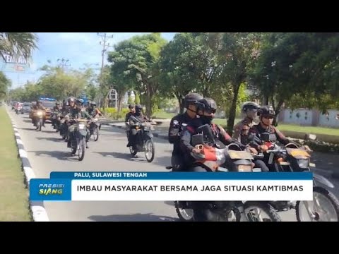 POLDA SULTENG GELAR PATROLI SKALA BESAR
