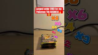 My largest order EVER for my pokemon TCG Business!