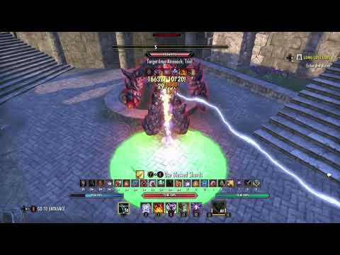 Breton Magicka Sorcerer no pet 74.6k dps - Raid Dummy (Dragonhold) - MS/PFG set up