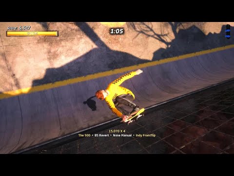 Tony Hawk's Pro Skater 1 + 2 Easy! Sick Score Combo Downhill Jam (Method 2)