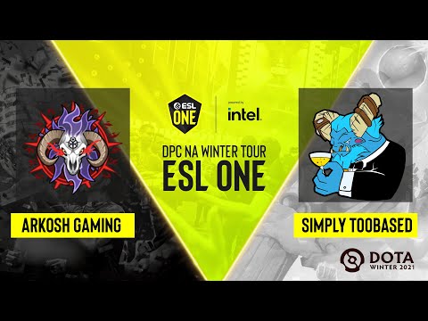 Dota2 - Arkosh Gaming vs simply TOOBASED - Game 1 - DPC NA Winter Tour - ESL One