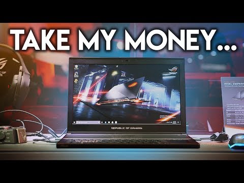 Ultra Thin Notebook + GTX 1080 = WOW! RoG Zephyrus GX501