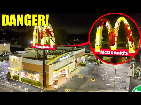 IF YOU SEE BLOOD AT MCDONALDS DRIVE THRU, RUN AWAY! (someone was WATCHING)