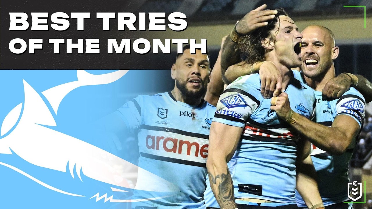 Cronulla-sutherland Sharks Top Tries of August | NRL Highlights 2026