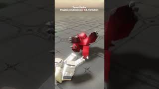 Terror Realm Drakobloxxer Kill Animation #roblox #forsaken #terror #terrorrealm