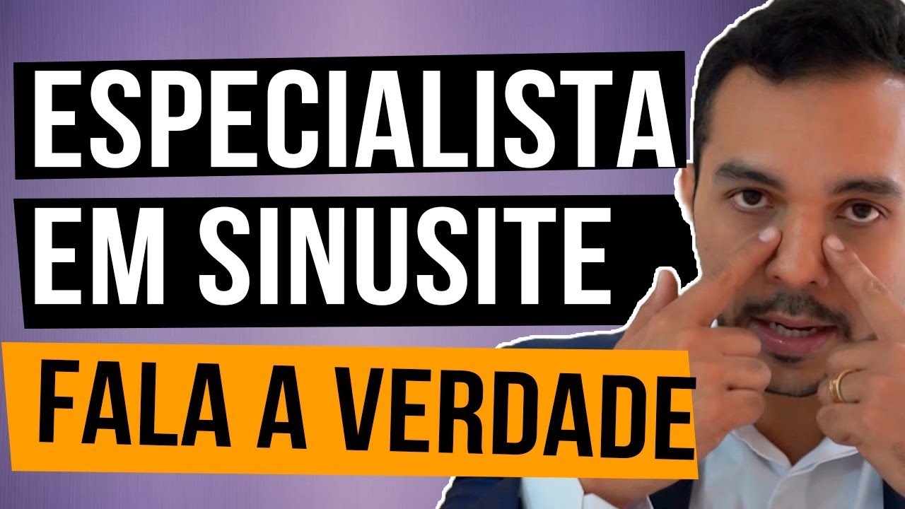 SINUSITES:  SINTOMAS, TIPOS E TRATAMENTOS COMPROVADOS