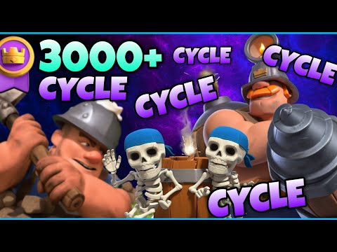 3000+ Path of Legends with Miner WallBreakers Deck | Clash Royale