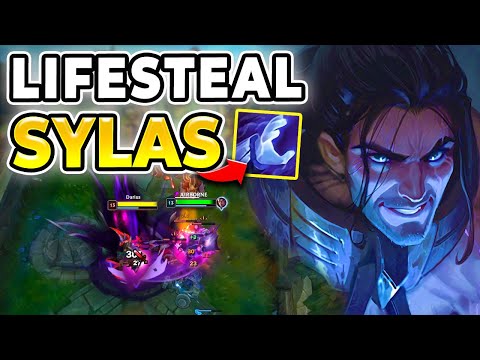LIFESTEAL SYLAS Instantly Heals You To FULL HP!! *LEGIT UN-KILLABLE*  - League of Legends