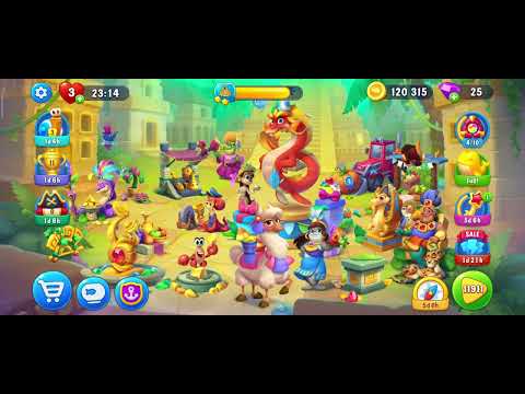 Mobile relaxing game:🧘FishDom🐟🐠Level🏆11910🏆*10 mins Gaming...@FishgamesFishDom24