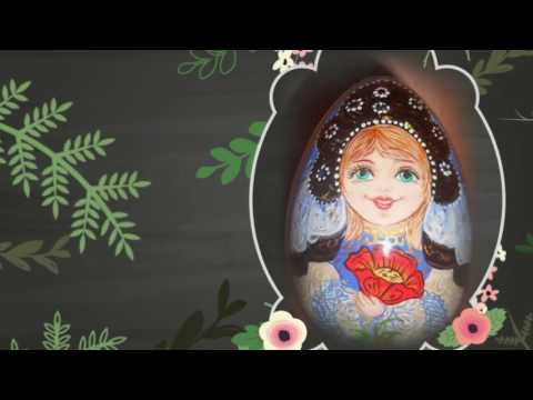 Exclusive russian souvenirs Easter eggs handmade on Etsy