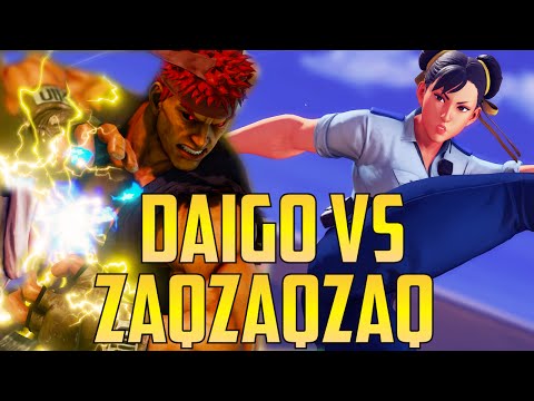 Street Fighter V / 5 - Daigo Umehara Vs ZaqZaqZaq (GO1) FT10【1080p60 First To 10  梅原 大吾 】