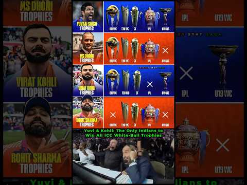 Epic Cricket Trophies Showdown! 🏆😂 | Yuvraj, Dhoni, Kohli, & Rohit