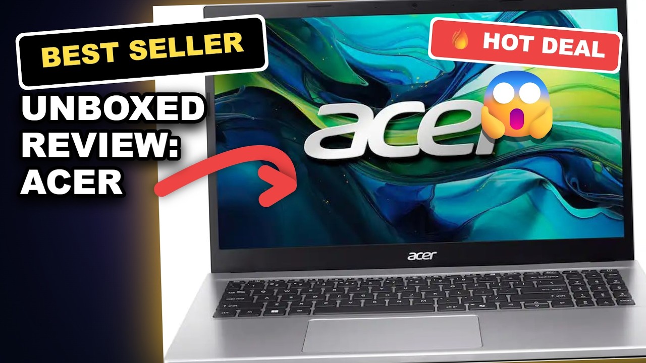 Unboxed Review: Acer Aspire Go 15 - 16 Core Power for Work and Play review video