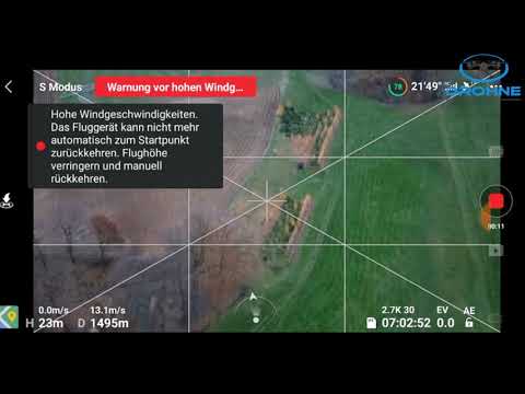 DJI Mavic Mini vs DJI Mini 2 Reichweitentest, Vergleich der Reichweite DJI Mavic Mini Serie