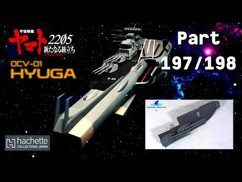 Hachette JP Space Combat Carrier Hyuga Part 197 & 198 - Zusammenbau der Geschütztürme!