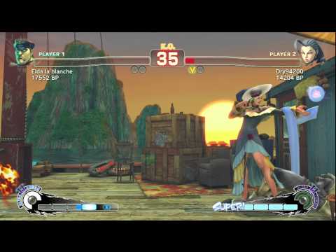 SSF4: Elda la blanche (Dictator) VS Dry (Rose)
