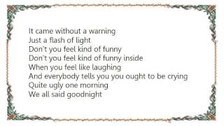 Warren Zevon - Quite Ugly One Morning Lyrics