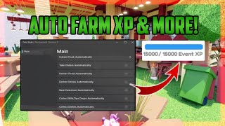 [FREE UGC☃️] Restaurant Tycoon 2 Script Hack • Auto Farm XP And More [Roblox 2023]