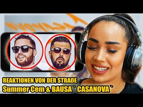 SUMMER CEM & BAUSA ` CASANOVA ` || LIVE REAKTIONEN VON DER STRAßE #36 - Leon Lovelock