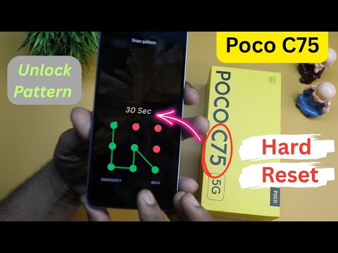 Thumbnail for Poco C75 5G Hard Reset & Unlock Pattern 💯% Work 🔥