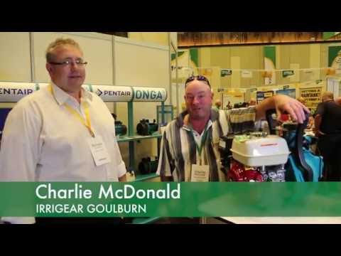 Richard Corbett, Pentair Onga, with Irrigear Goulburn's Charlie McDonald