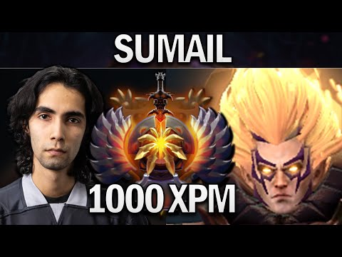 SUMAIL INVOKER WITH 1000 XPM - DOTA 2 7.28 GAMEPLAY