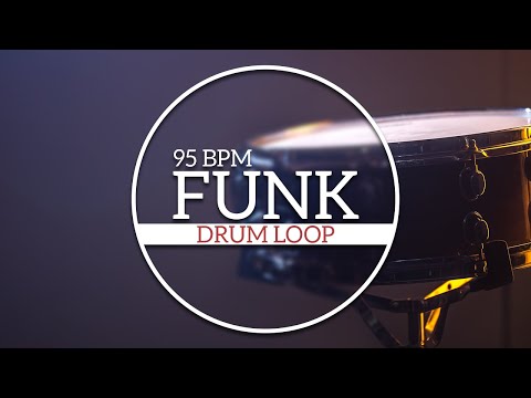 Drum Loop 95 BPM Funk Drum Loops